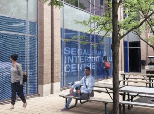 A rendering of the outside of the new Segal Family International Centre at Niagara College’s Niagara-on-the-Lake Campus.