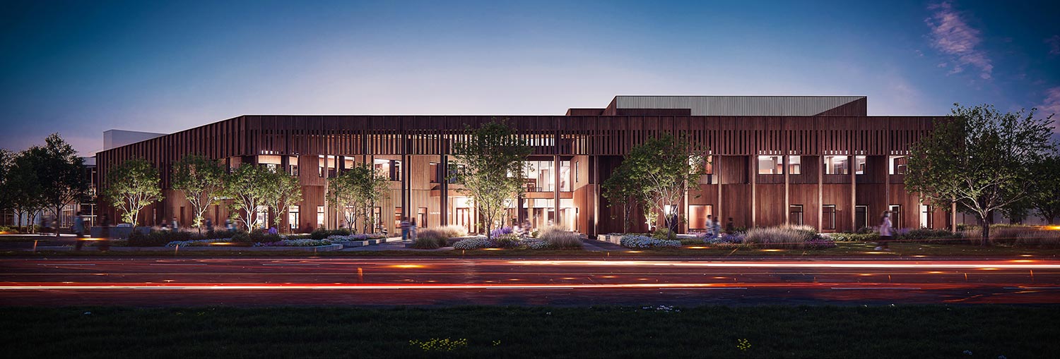 Rendering of the Applied Health Expansion